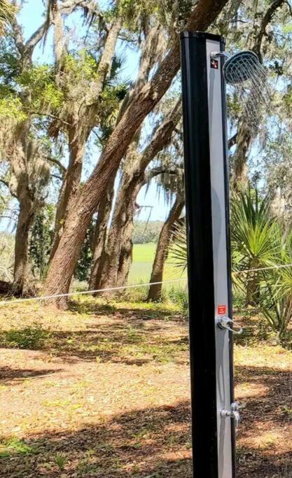 Secluded Tiny House By The Marsh With Hunting Island Beach Pass Frogmore Buitenkant foto